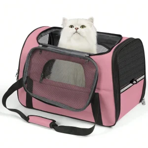 Secure Zipper Anti-Escape Pet Carrier Backpack