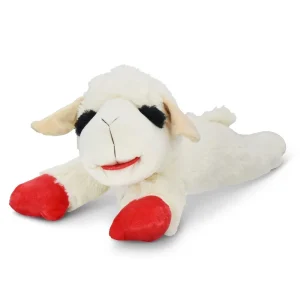 Jumbo Lamb Chop Plush Dog Toy